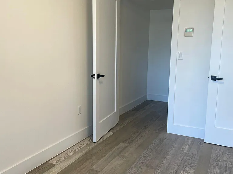 Bedroom with walk-in closet