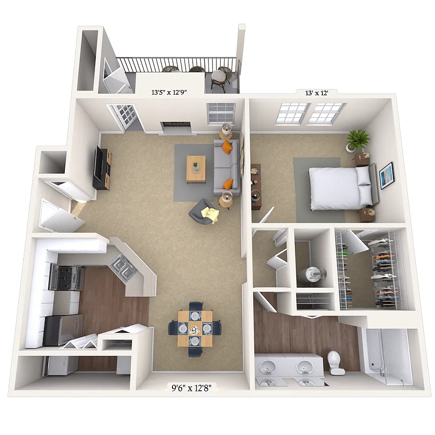 Floor plan A4