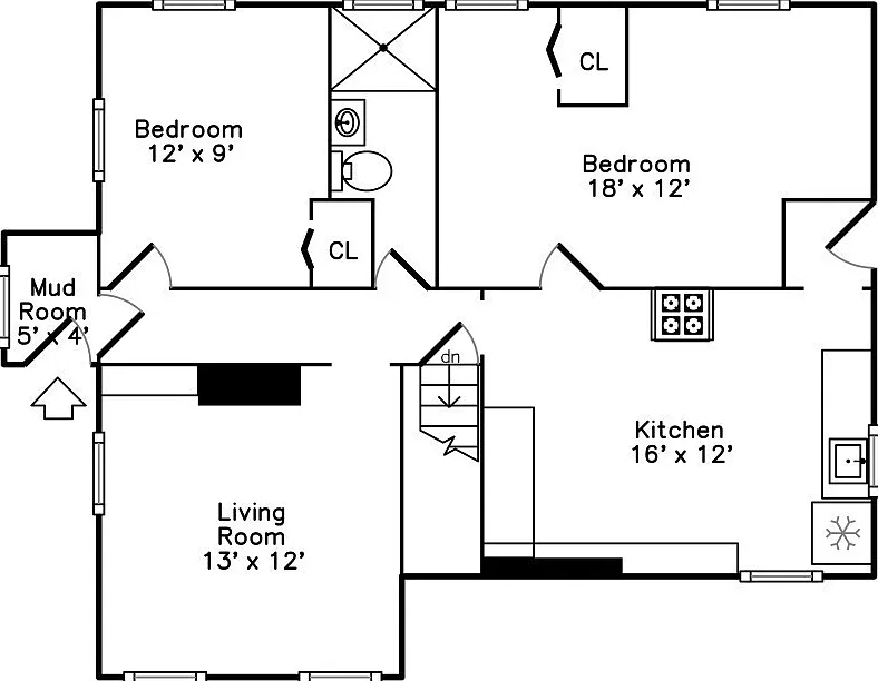 2 bed, 1.0 bath, 1200 sqft, $2,300 — Photo 3