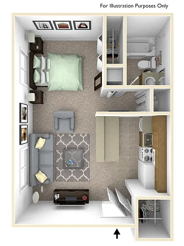 Floor plan Allium