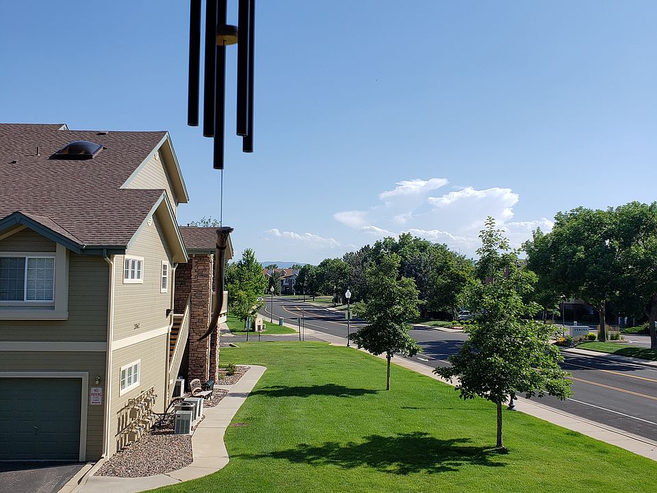 View from the private balcony