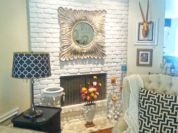 Floor-To-Ceiling Fireplace