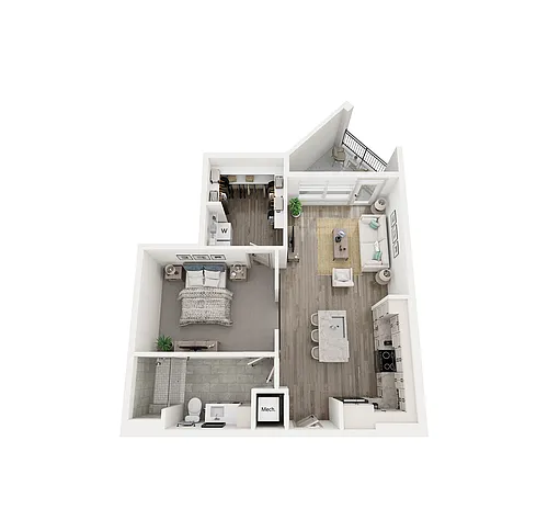 Floor plan 2A6