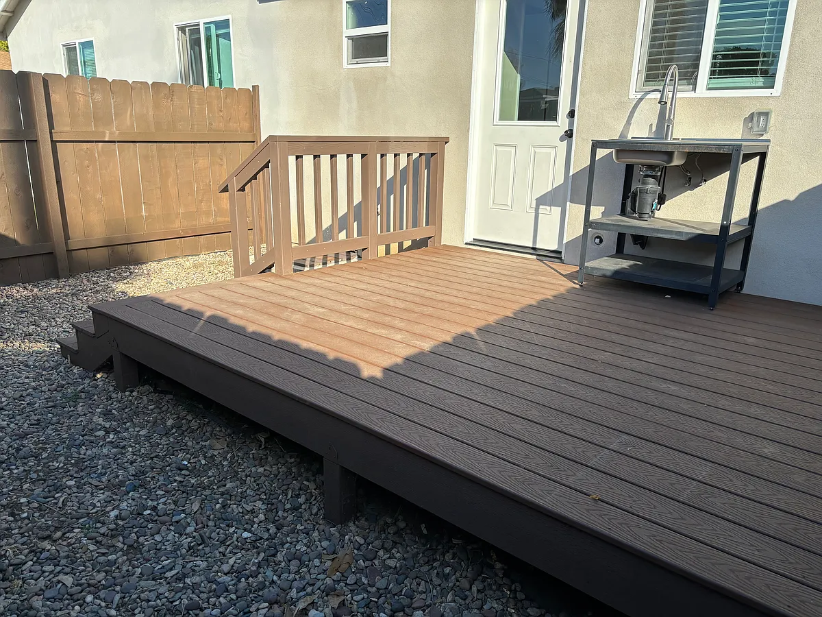 Private yard - 1702 Machado St #ADU