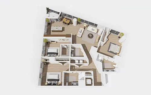 Floor plan C1PH