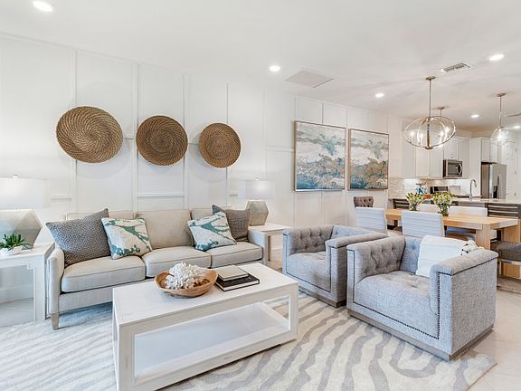 Spacious Living and Dining Areas