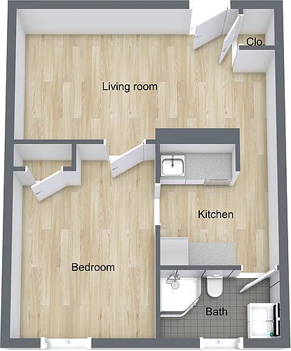 Floor plan Bennett Gold