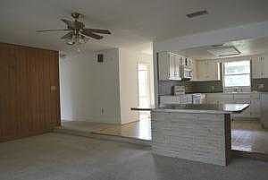 Dining area from living room