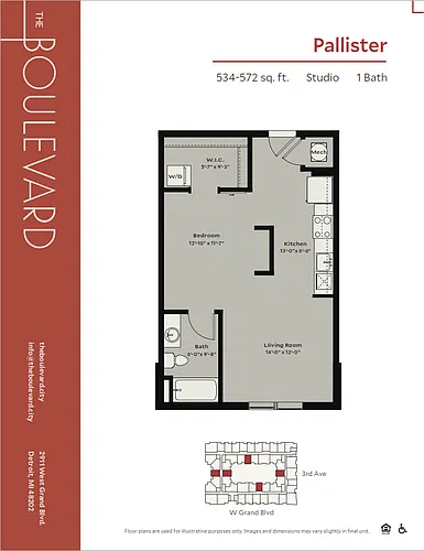 Floor plan Pallister