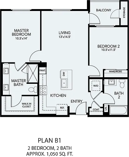 Floor plan B1