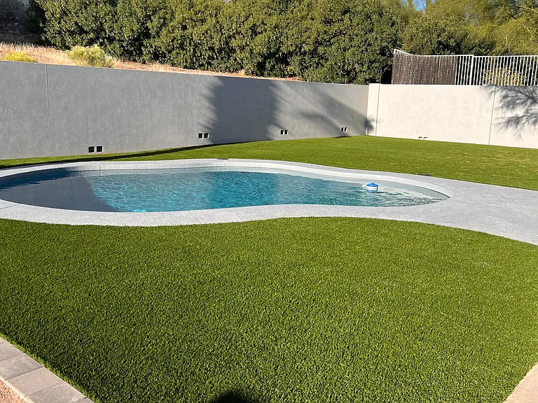 Backyard and Cornhole Court