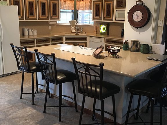 Kitchen with custom cabinets