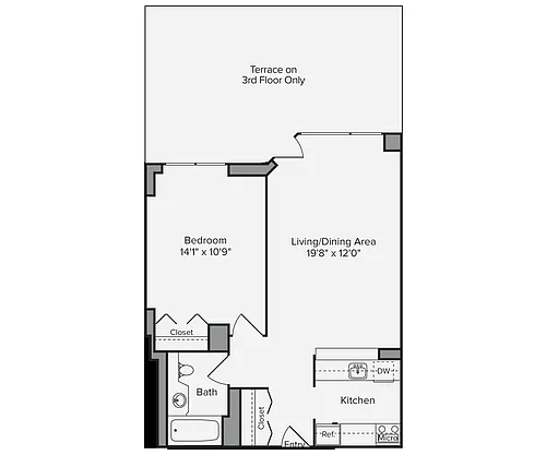 Floor plan A1-658-Classic