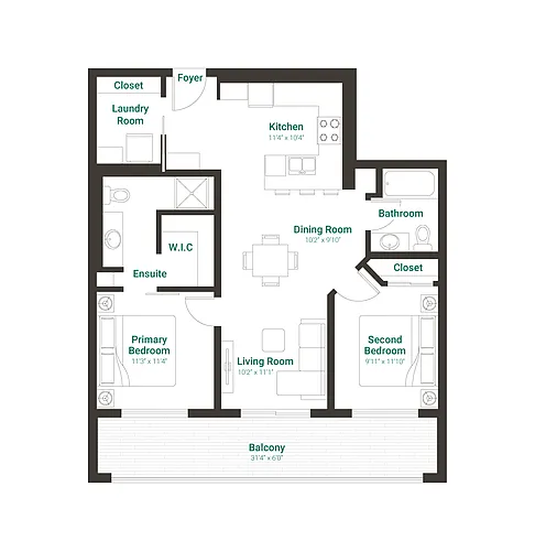 Floor plan Sycamore