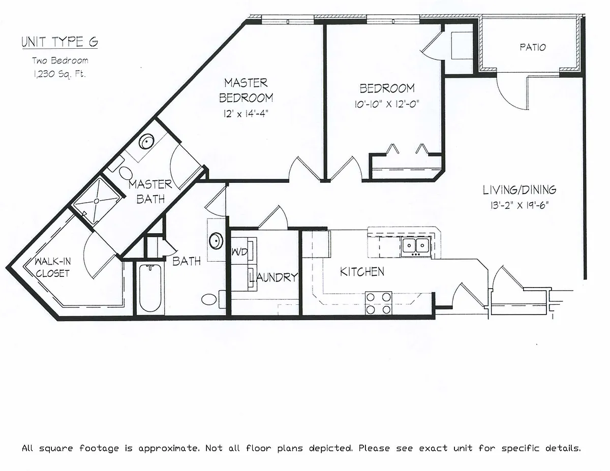 Floor plan G