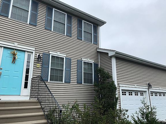 House front two car garage