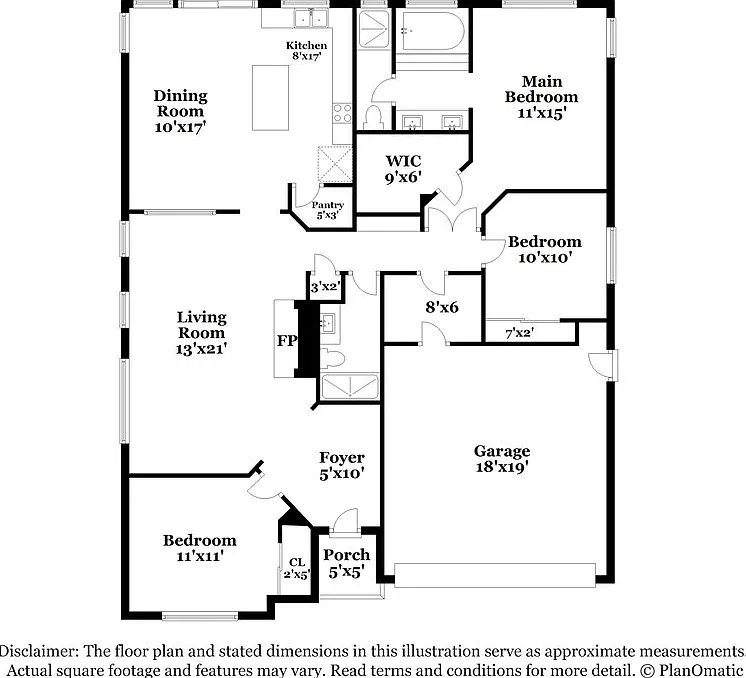 3 bed, 2.0 bath, 1549 sqft, $3,990 — Photo 2