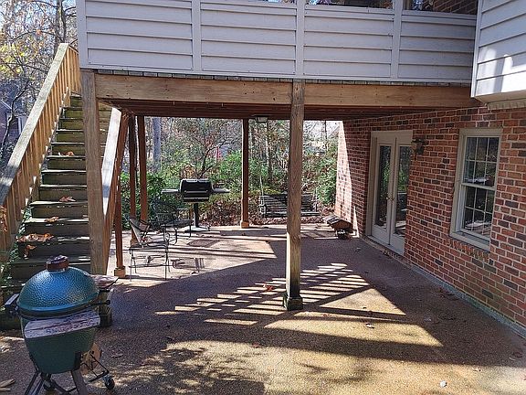 Patio under Screened Porch