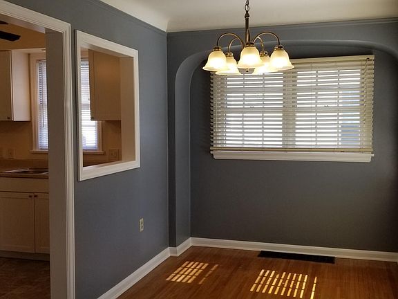Dining room open to the kitchen and living room