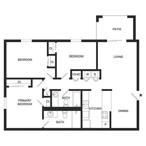 Floor plan Galliant Fox