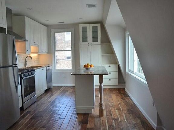 Bright renovated kitchen