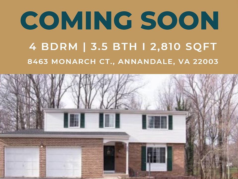 8463 Monarch Ct, Annandale, VA 22003 Zillow