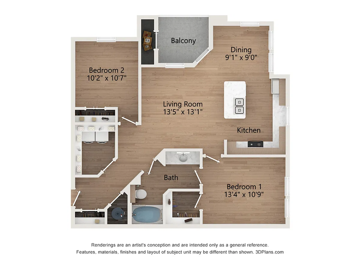 Floor plan B1