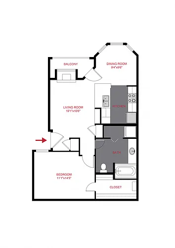Floor plan PLAN CATTAIL