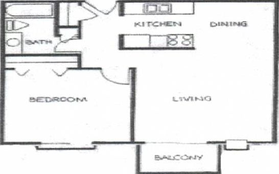 FLOOR PLAN 1BR
