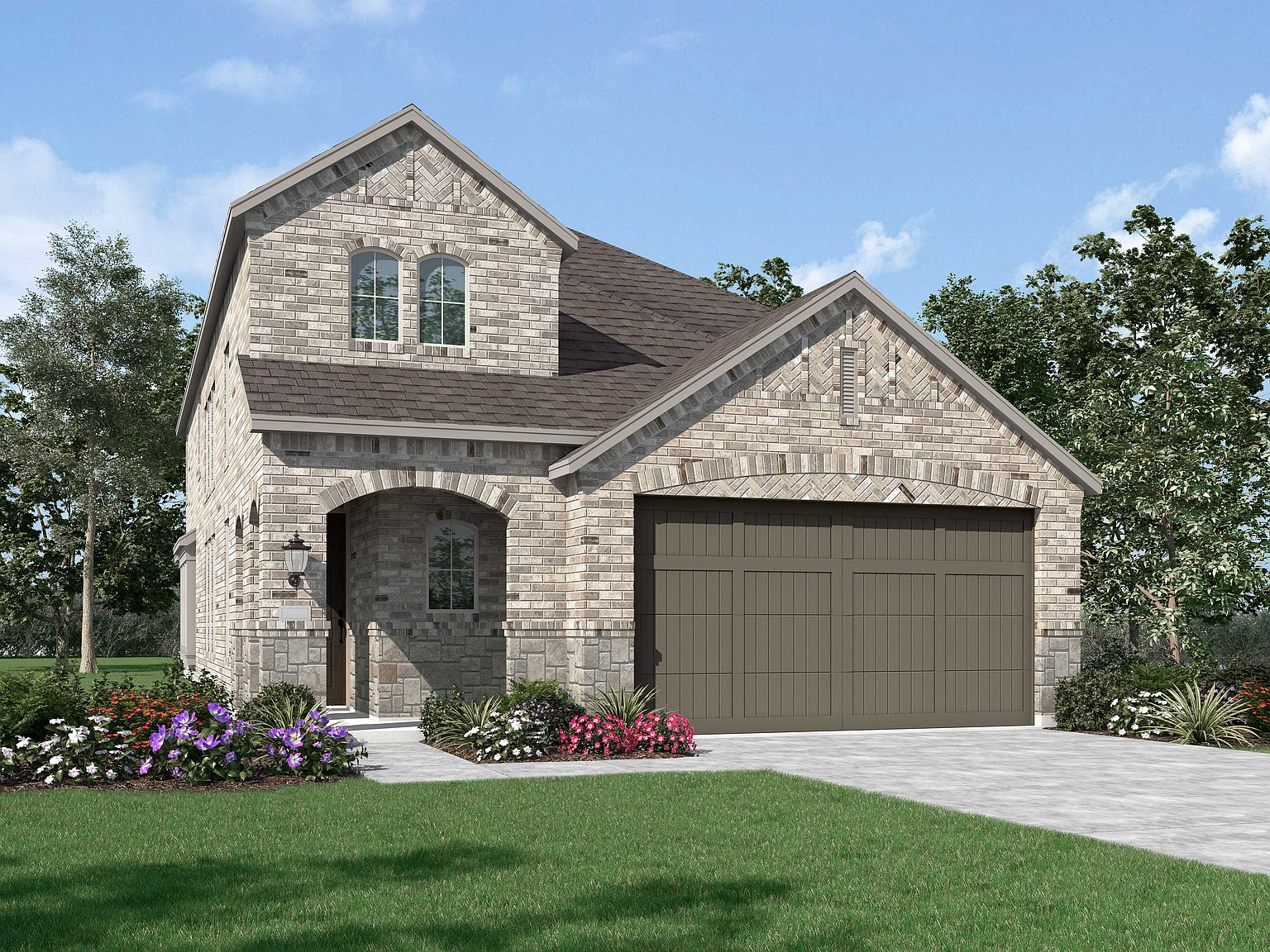 Plan Everleigh Plan, Gruene Villages 40ft. lots, New Braunfels, TX