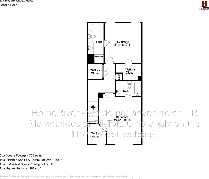 2 bed, 2.5 bath, 1404 sqft, $1,840 — Photo 3