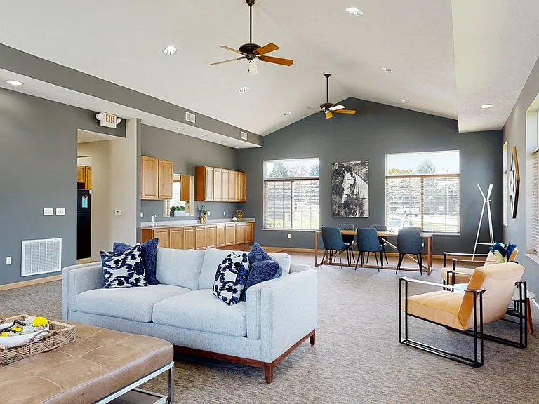 We love gathering residents in our clubhouse for fun events.