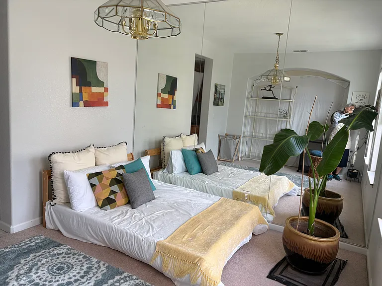 One of the room in downstairs is available