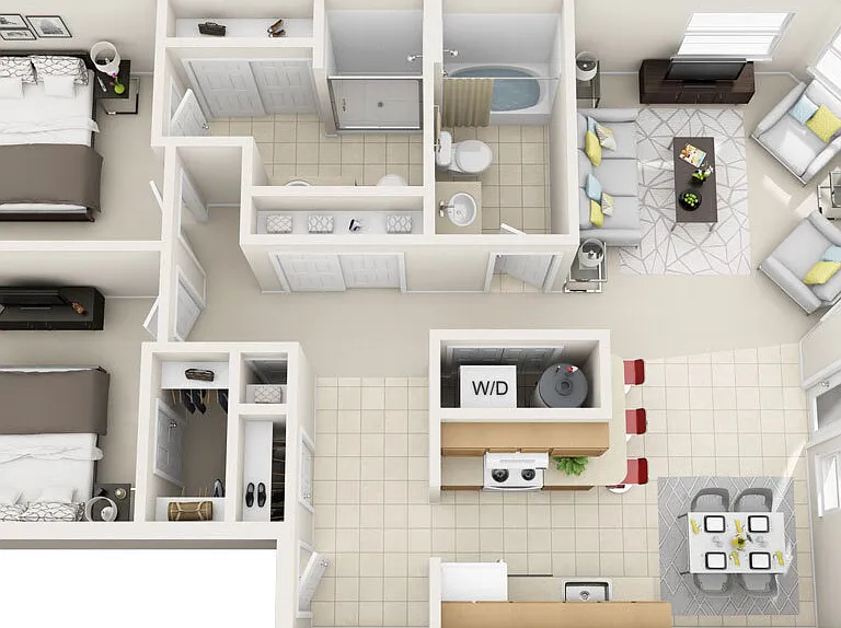Willow floor plan Timberhill Meadows