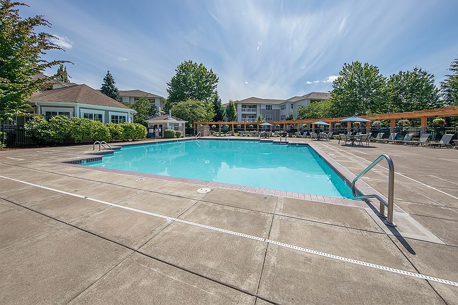 Seasonal outdoor pool