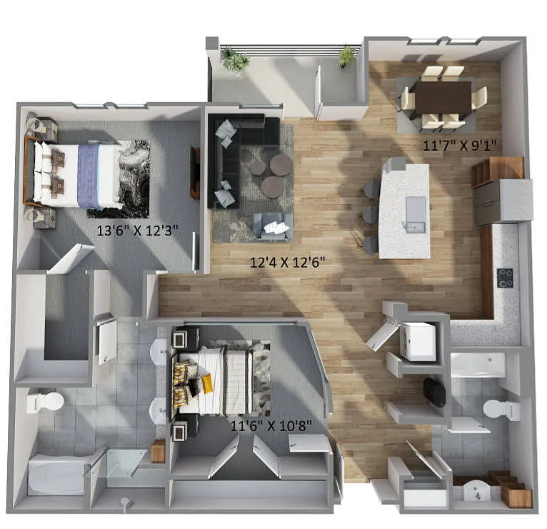 Floor plan B5