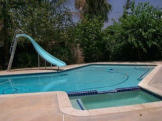 Patio and pool
