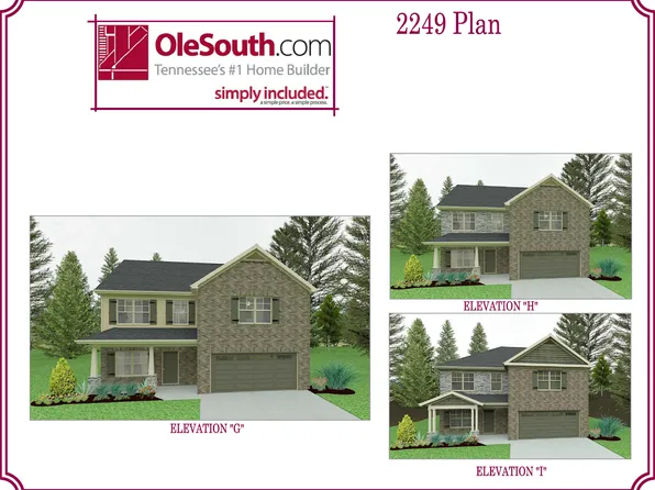 2249 Elevation GHI Plan, Bradley Bend