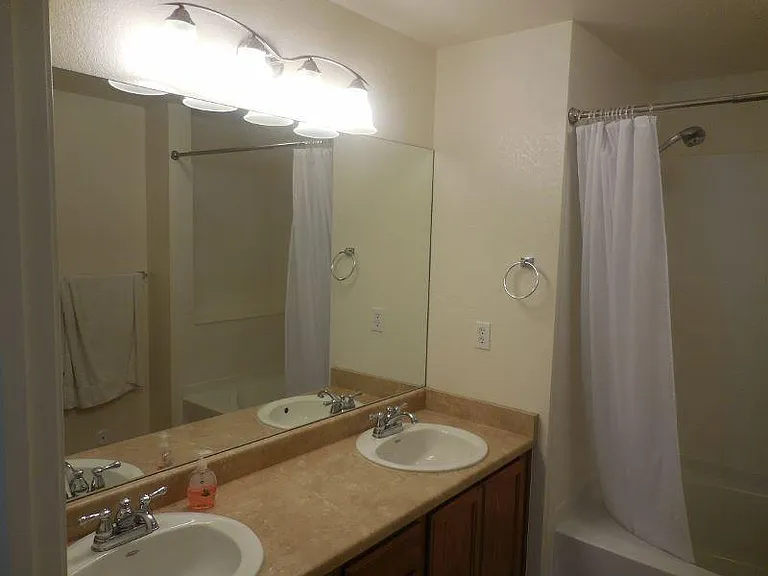 Master Bath: double sinks, large soaker tub.