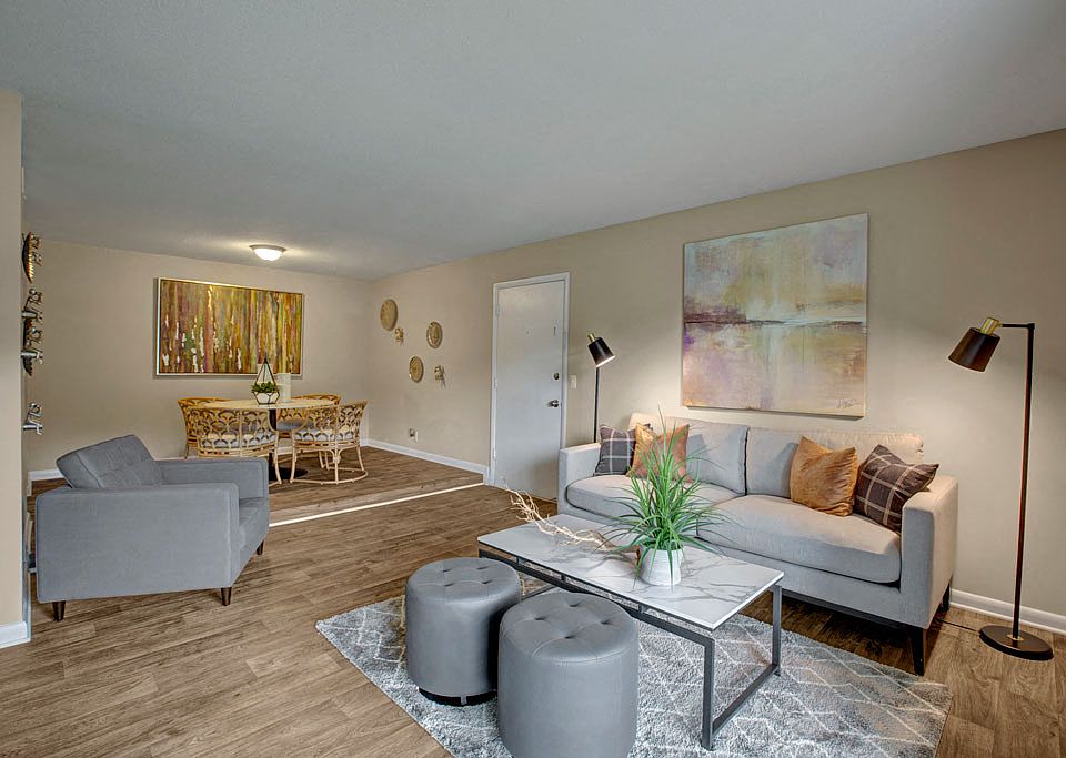 Living Room and Dining Room