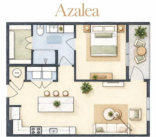 Floor plan Azalea