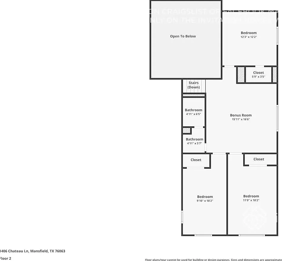 1406 Chateau Ln Mansfield, TX 76063 — Photo 3