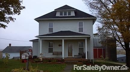 View of house from road
