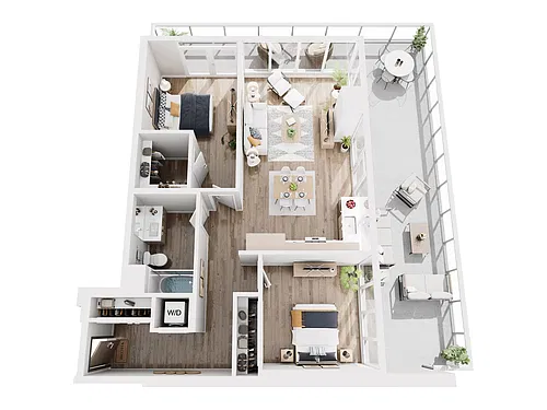 Floor plan B8