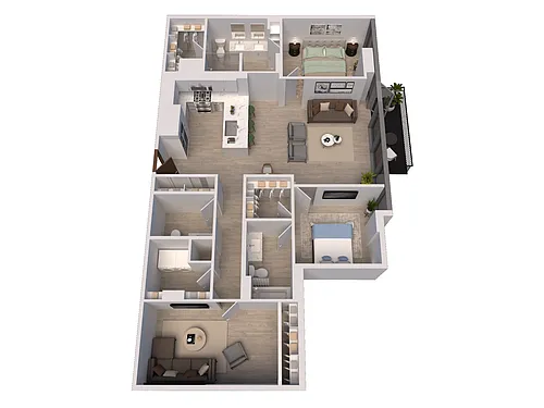 Floor plan B25C