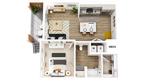 Floor plan A5A