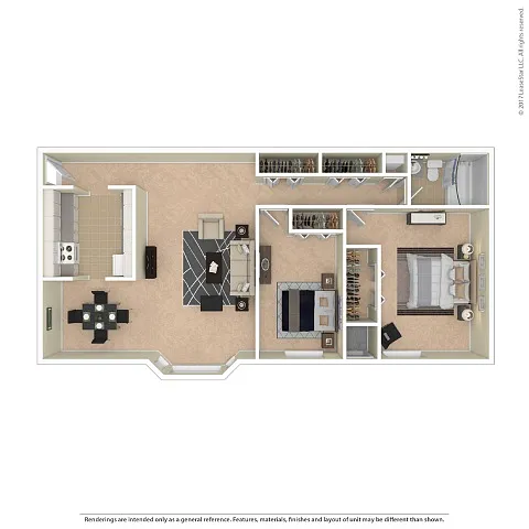 Floor plan 2 X 1