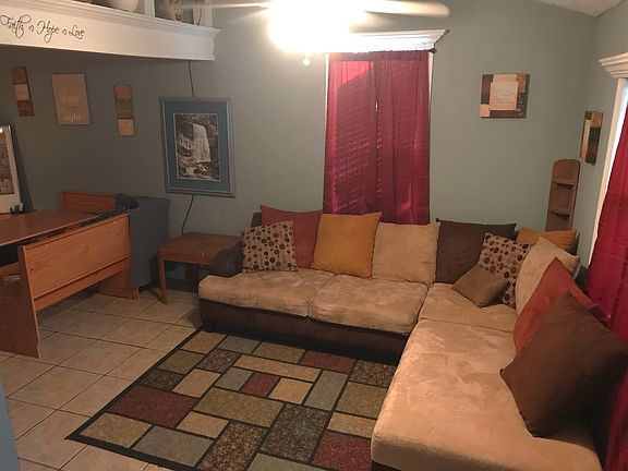 Large open living room