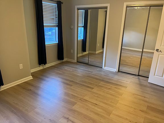 Three large bedroom closets