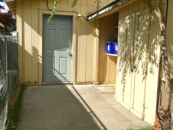 Back of garage/storage area